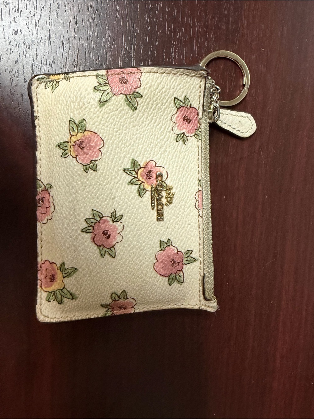 Coach Floral Leather wallet